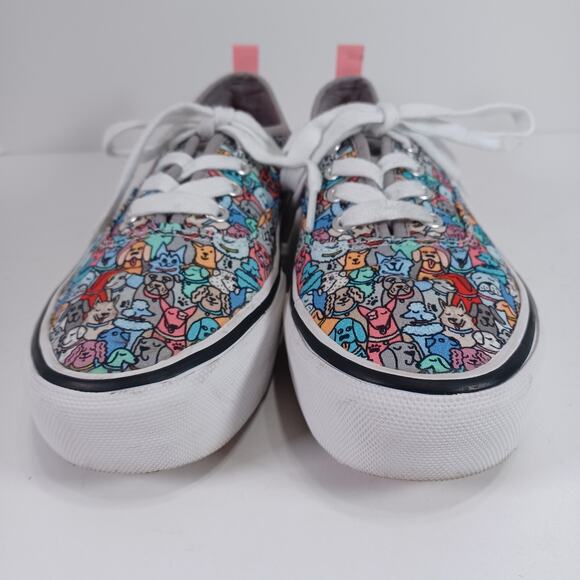 Bobs from Skechers MARLEY Woof Posse Women’s Size 6 Gray Multi Lace Up Sneaker - Picture 4 of 10